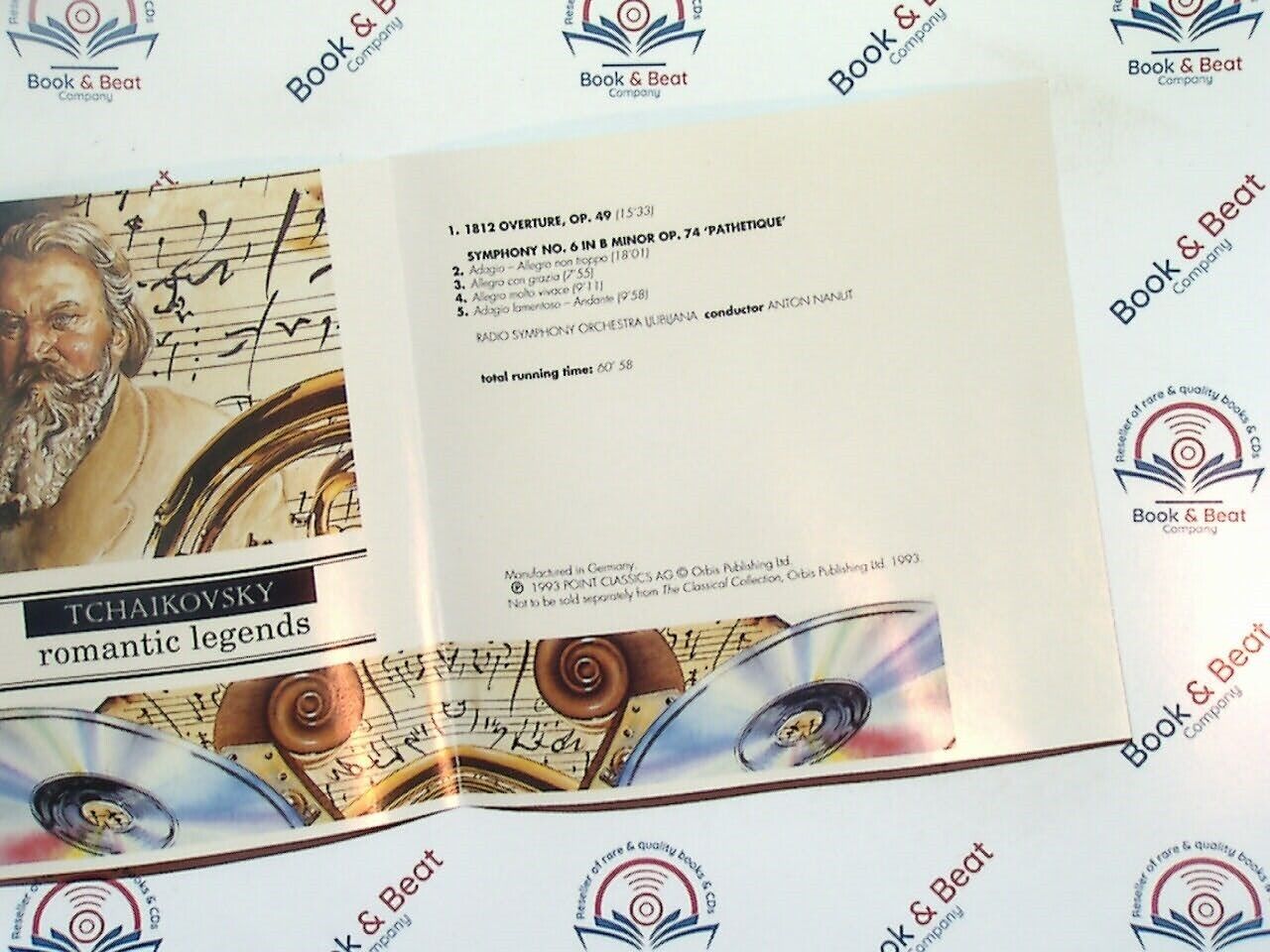 Tchaikovsky : Romantic Legends (The Classical Collection #26) CD Mint