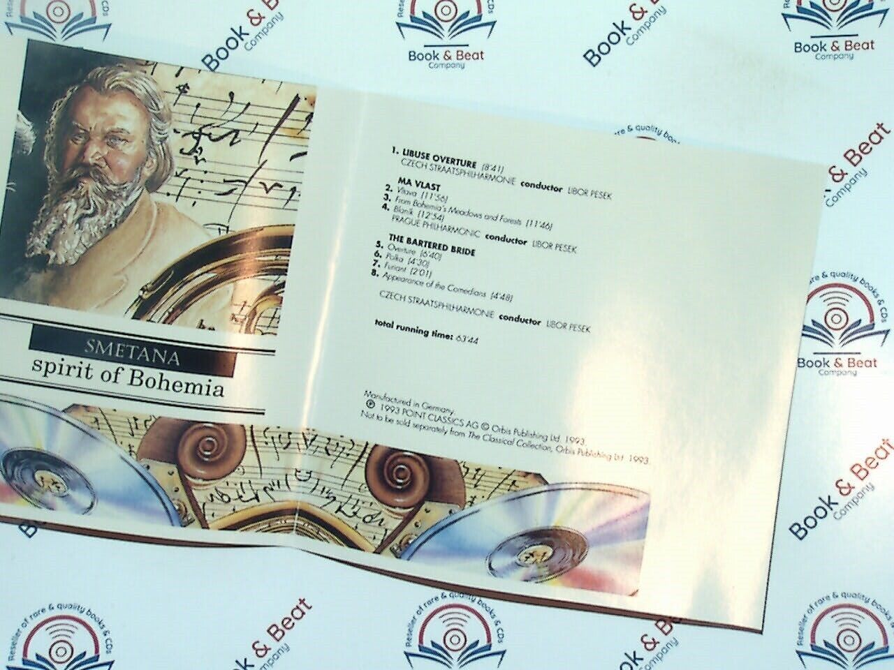 Smetana : Spirit Of Bohemia (The Classical Collection #27) CD Mint