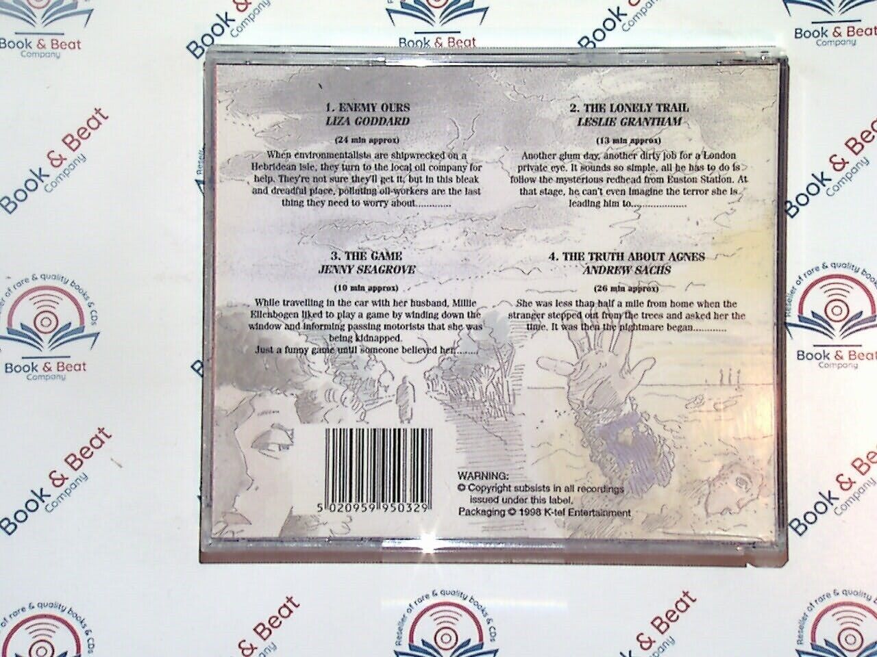 Spilled Blood : 4 Complete Murder & Mystery Stories CD VGC