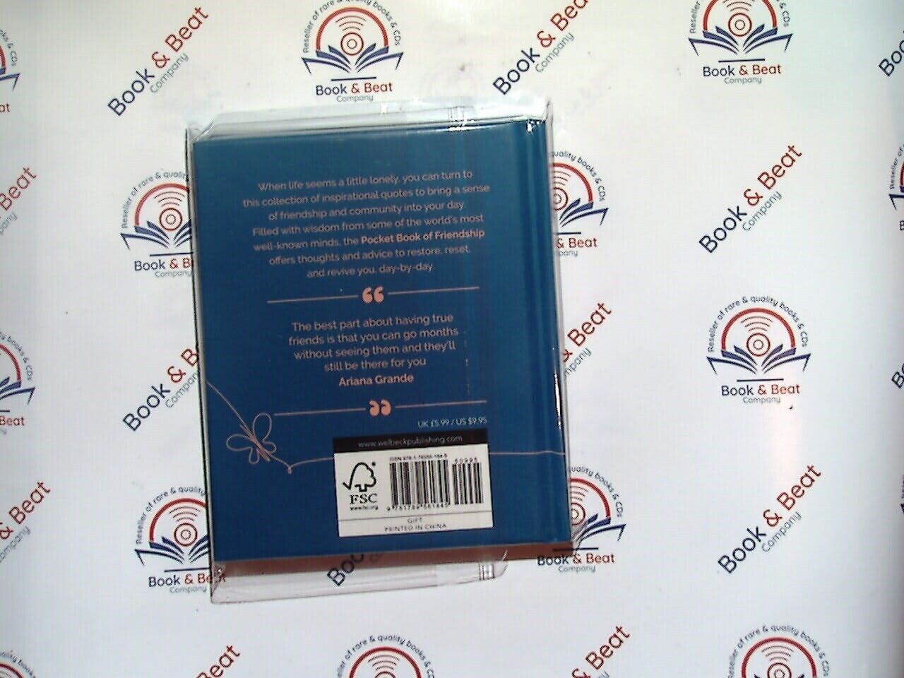 Pocket Book of Friendship: For When Life Gets a Little Tough HB New