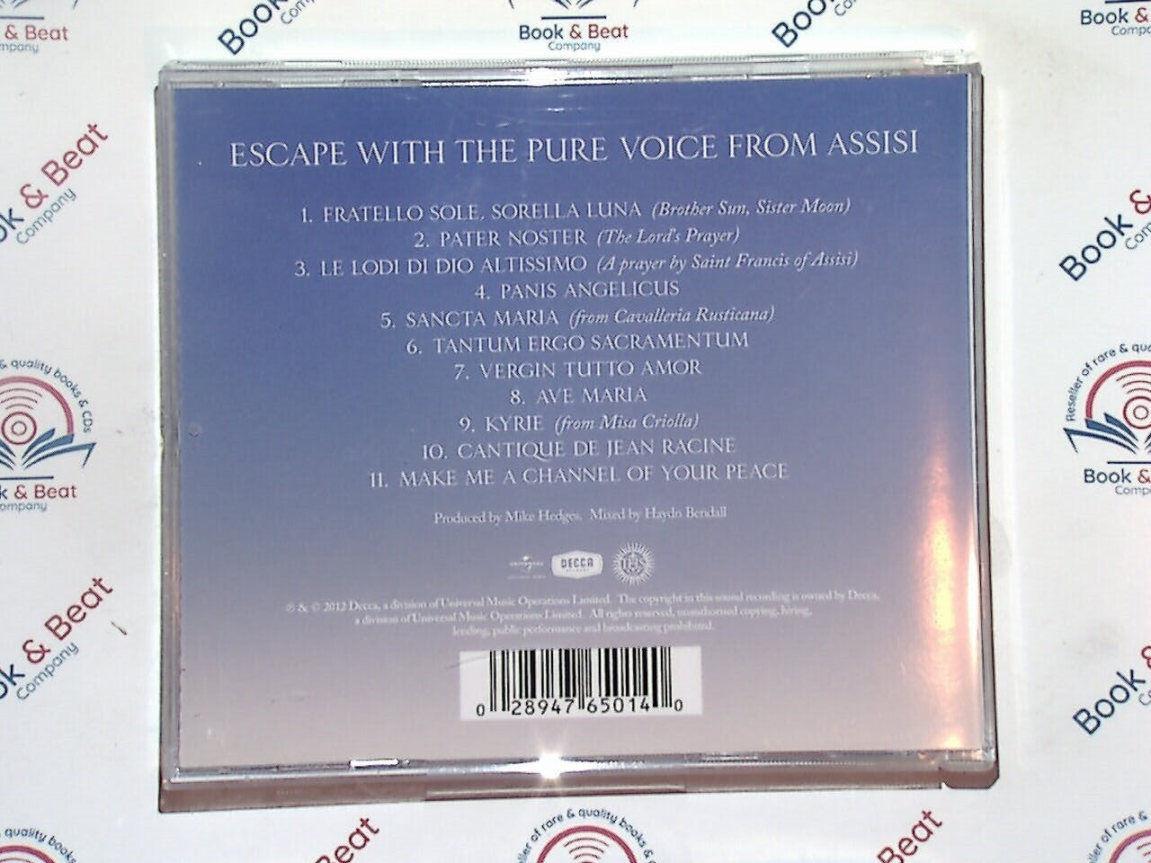 Voice From Assisi - Friar Alessandro CD Mint