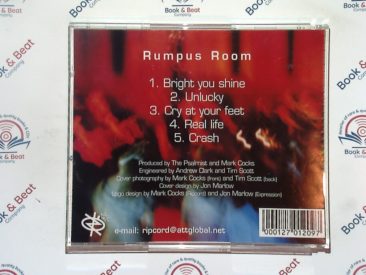 Ripcord - Rumpus Room CD Mint