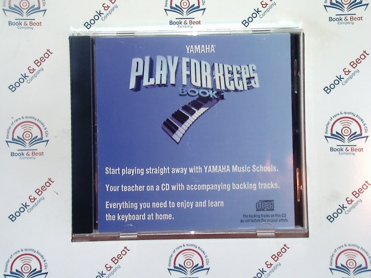Yamaha Play For Keeps Book 1 Keyboard Backing Tracks CD Nr Mint