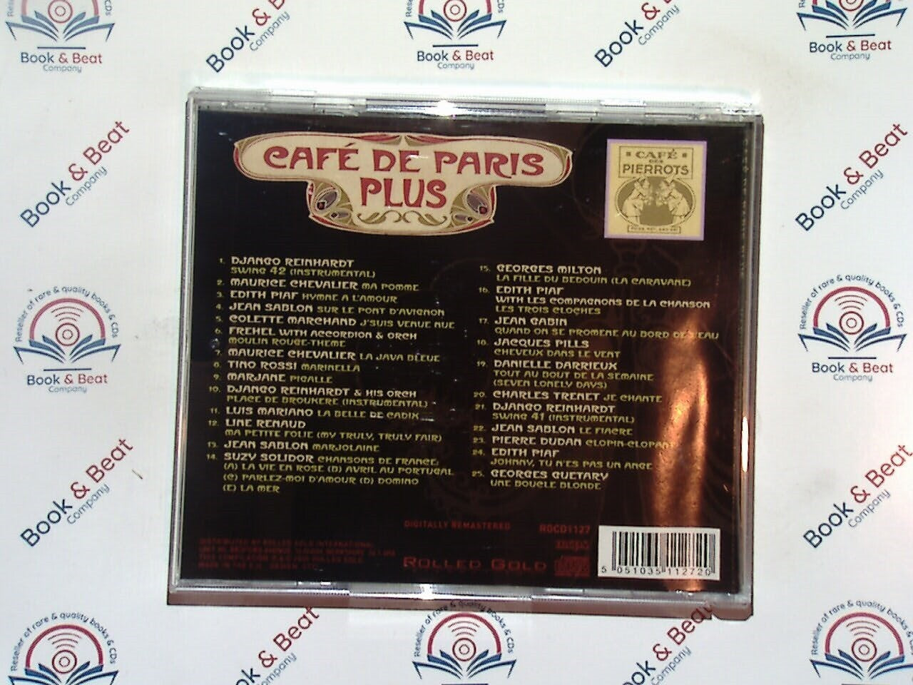 Various - Cafe De Paris Plus (Tino Rossi, Maurice Chevalier) CD Nr Mint