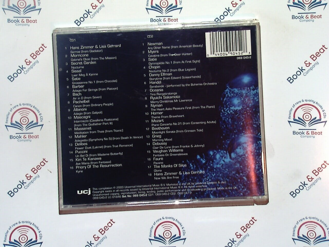 Various - The Very Best Of Chilled Classics 2CD Nr Mint