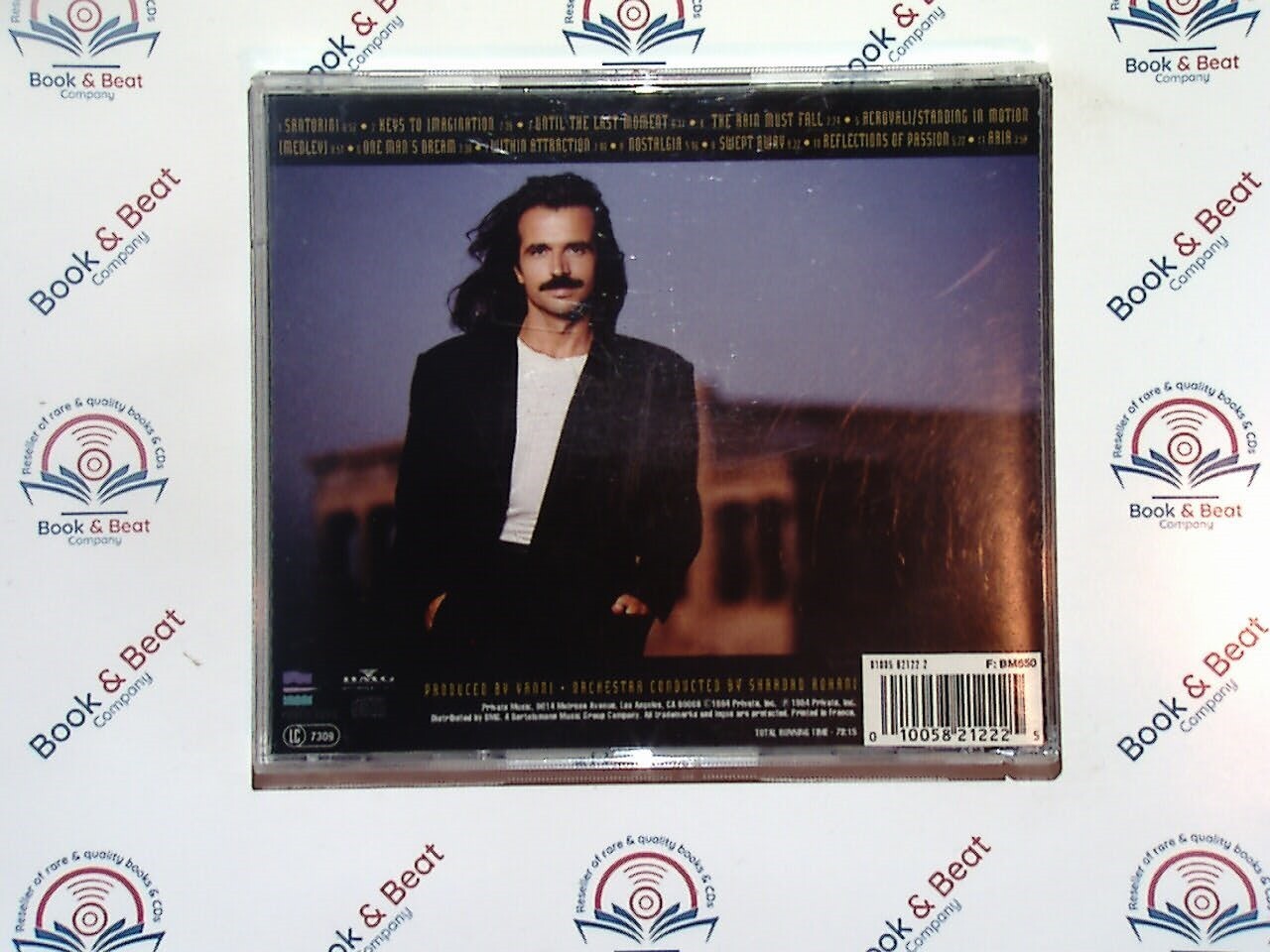 Yanni - Live At The Acropolis With The Royal Philharmonic Orchestra CD Nr Mint