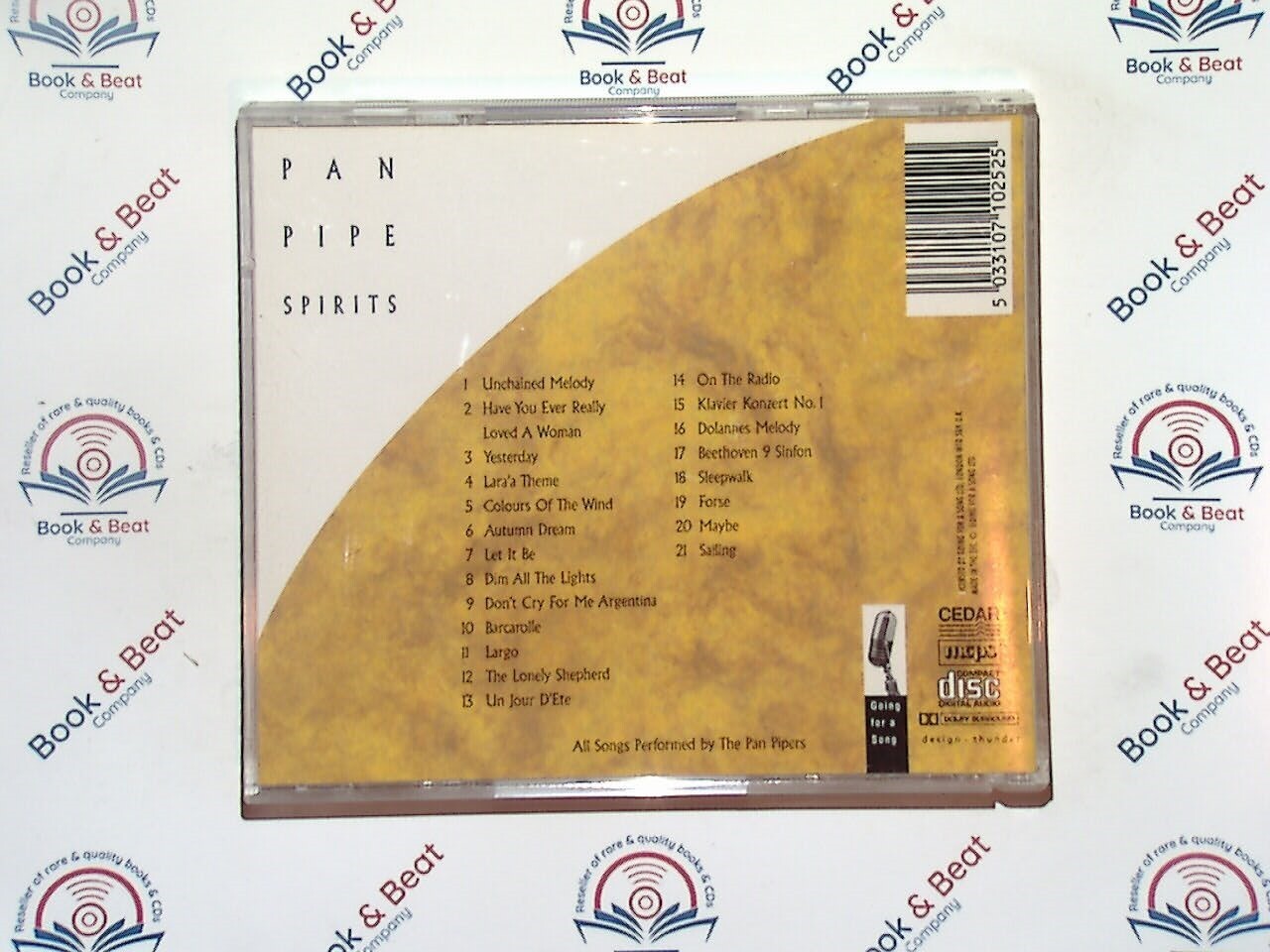 The Pan Pipers - Pan Pipe Spirits CD Nr Mint