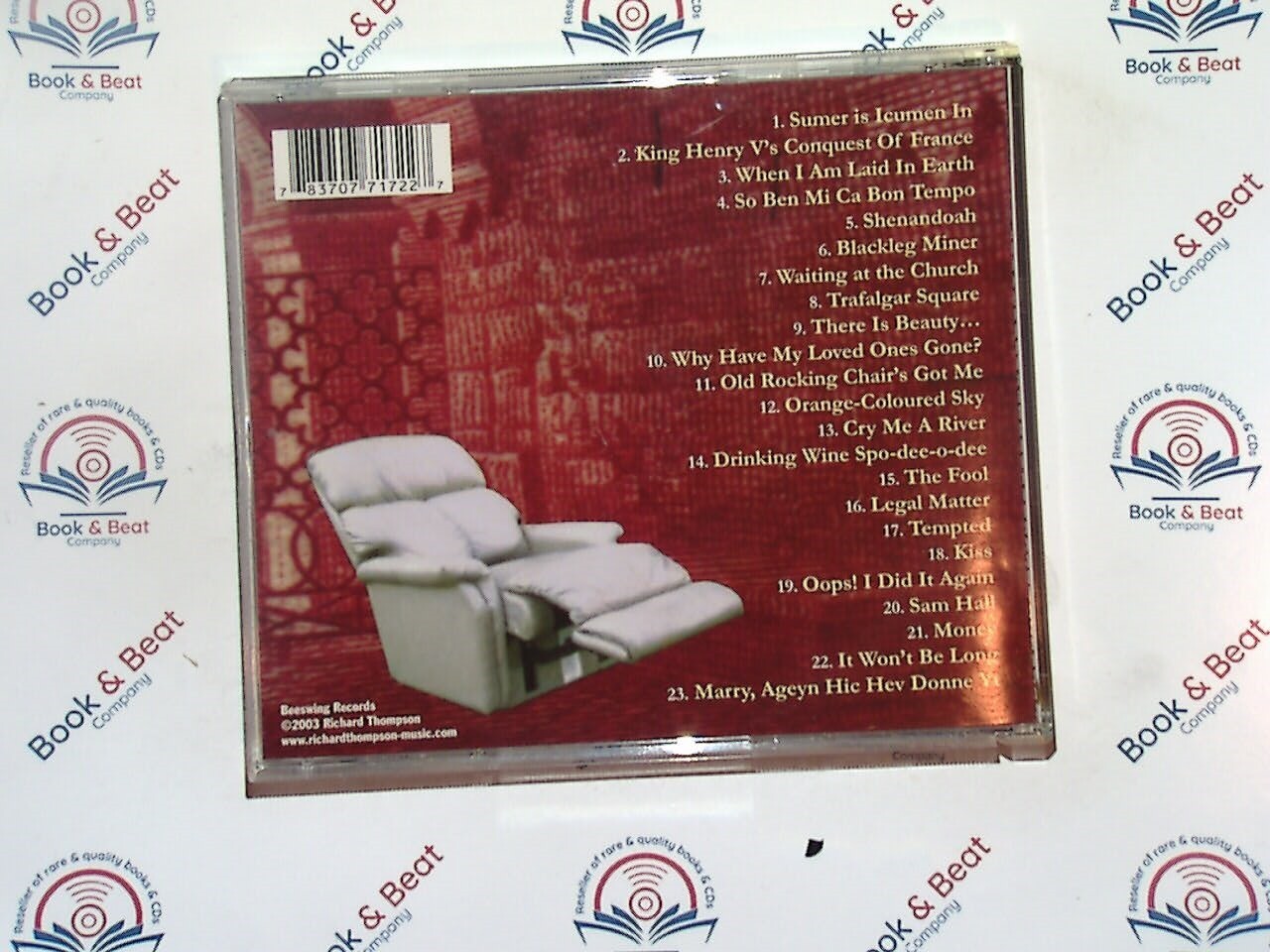 Richard Thompson - 1000 Years Of Popular Music CD VGC