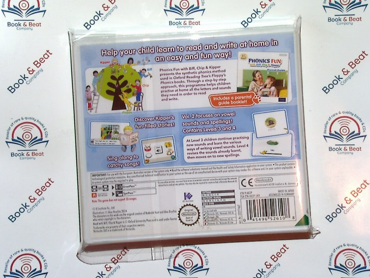 Phonics Fun With Biff, Chip & Kipper Vol. 2 (4 to 7 Years) Nintendo 3DS VGC