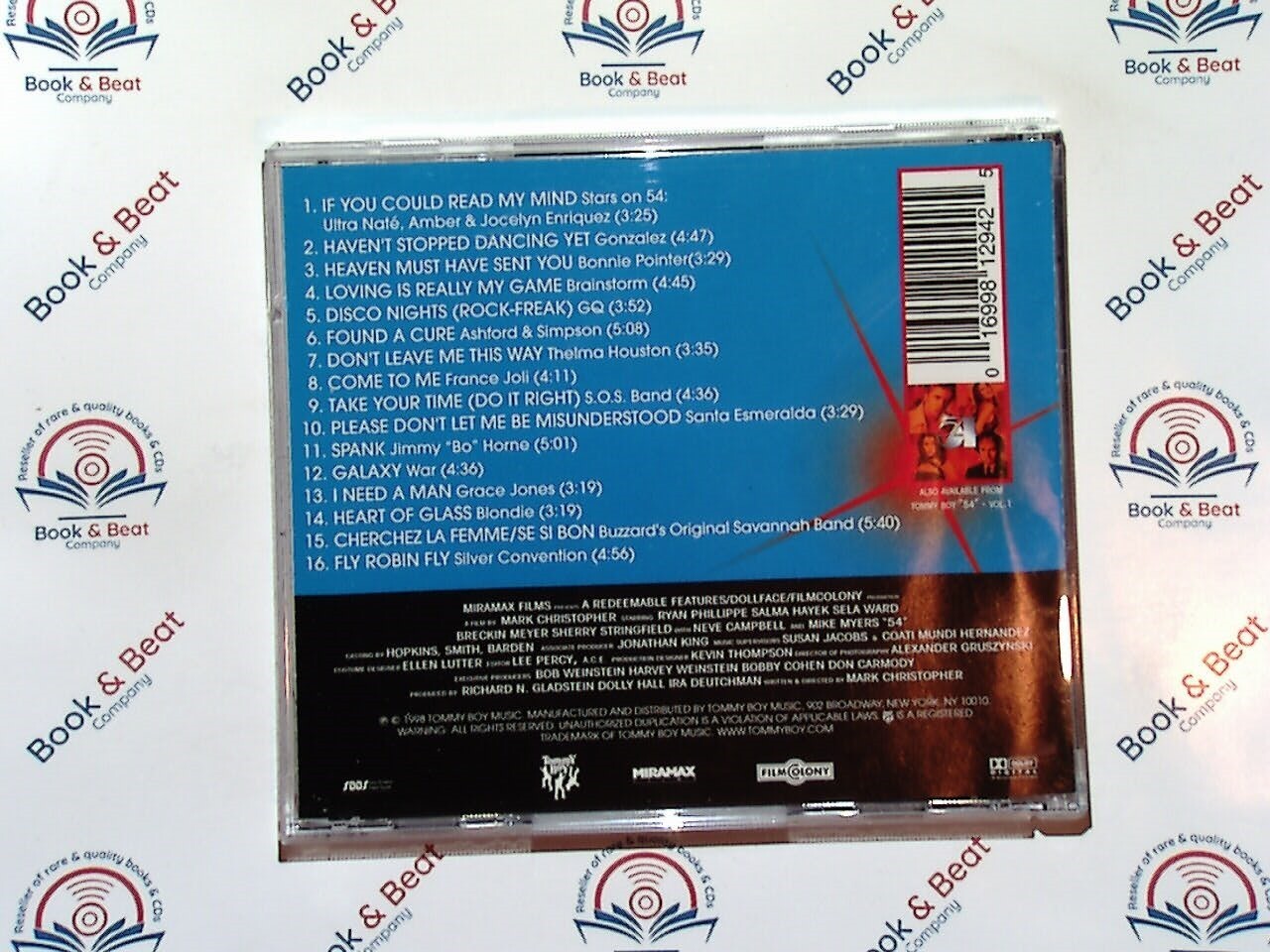 54: Music from the Miramax Motion Picture Volume 2 CD Mint