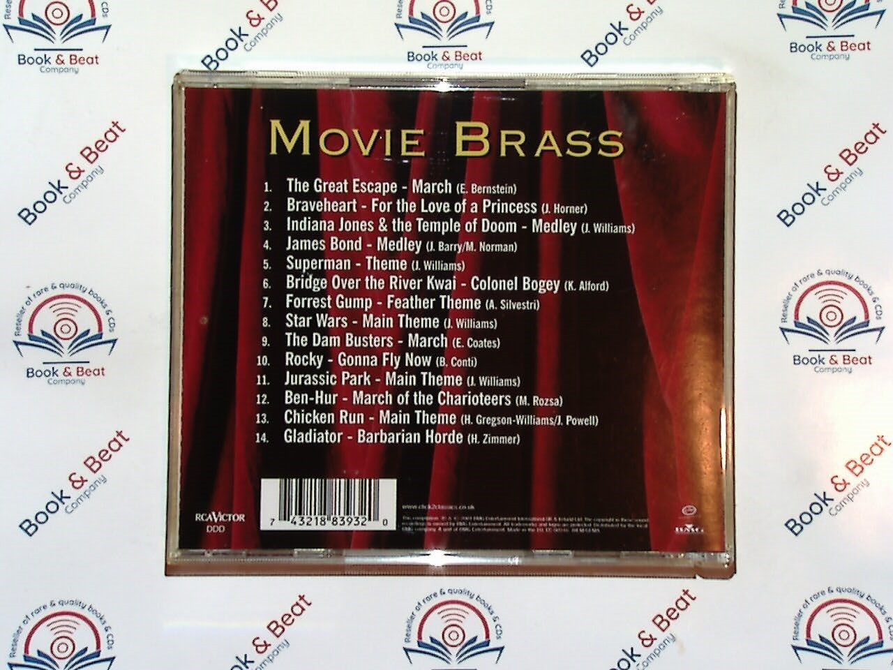 Movie Brass - Grimethorpe Colliery UK Coal Brass Band CD Mint