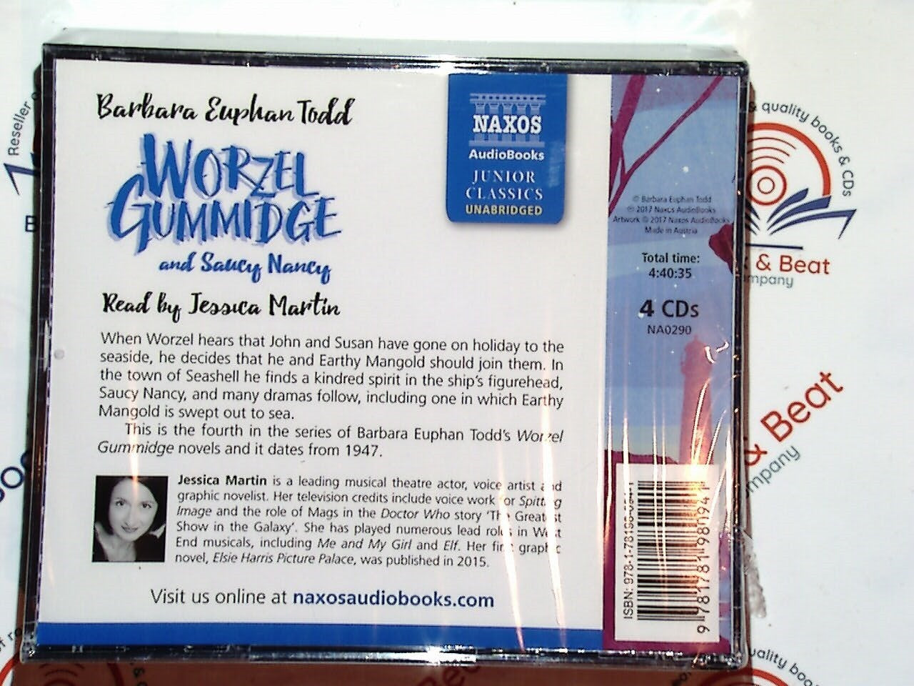Worzel Gummidge And Saucy Nancy - Barbara Euphan Todd Audio CD New & Sealed