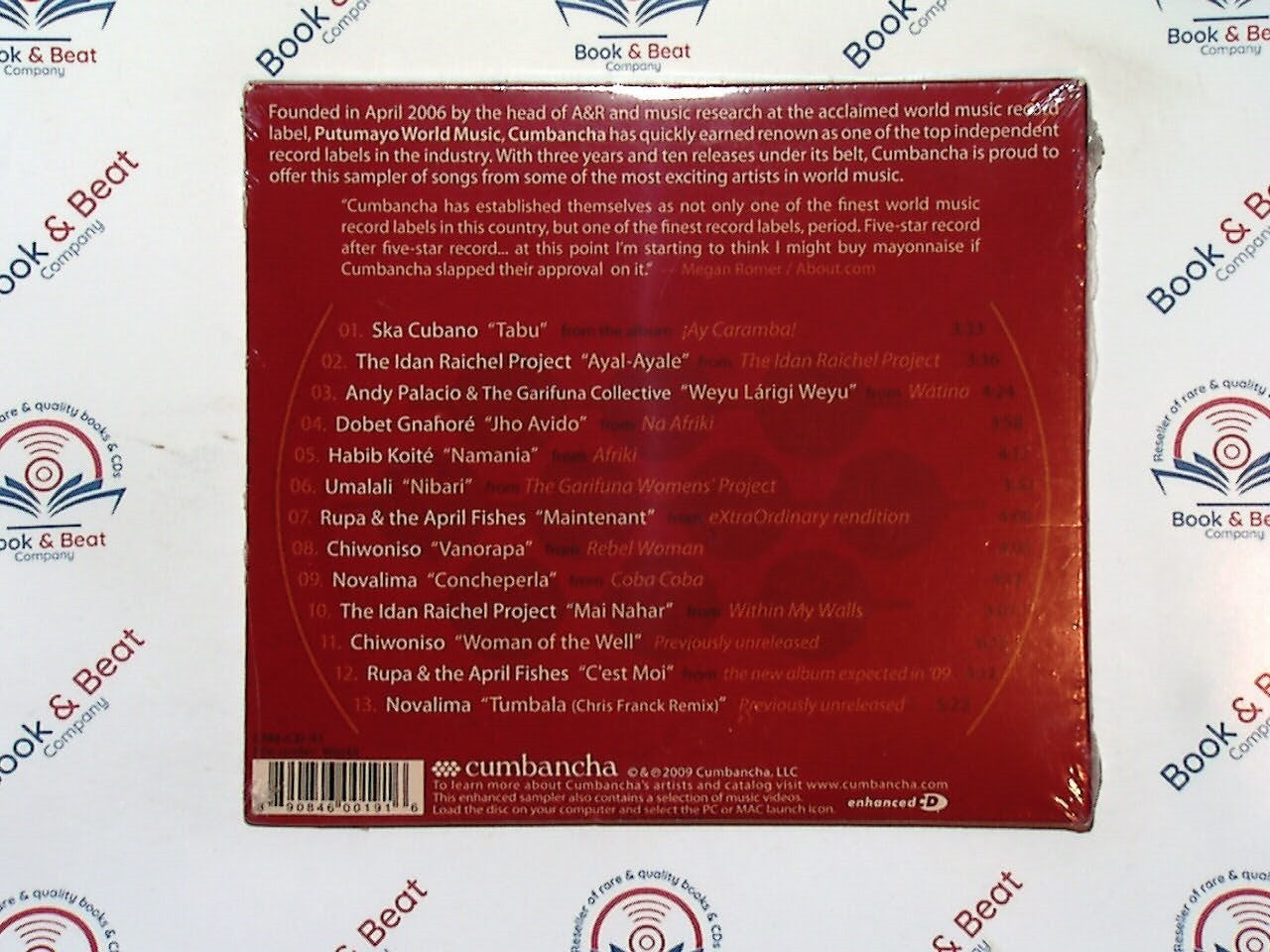 Various - Cumbancha : Hear Globally World Music Collection CD New & Sealed