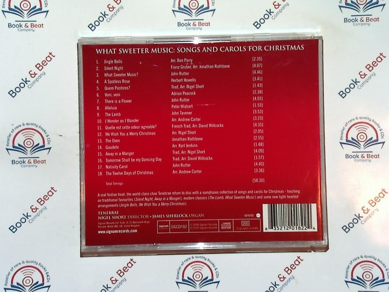 A Drop In Your Hand - Irish Christmas Favourites Tenebrae Nigel Short CD Mint