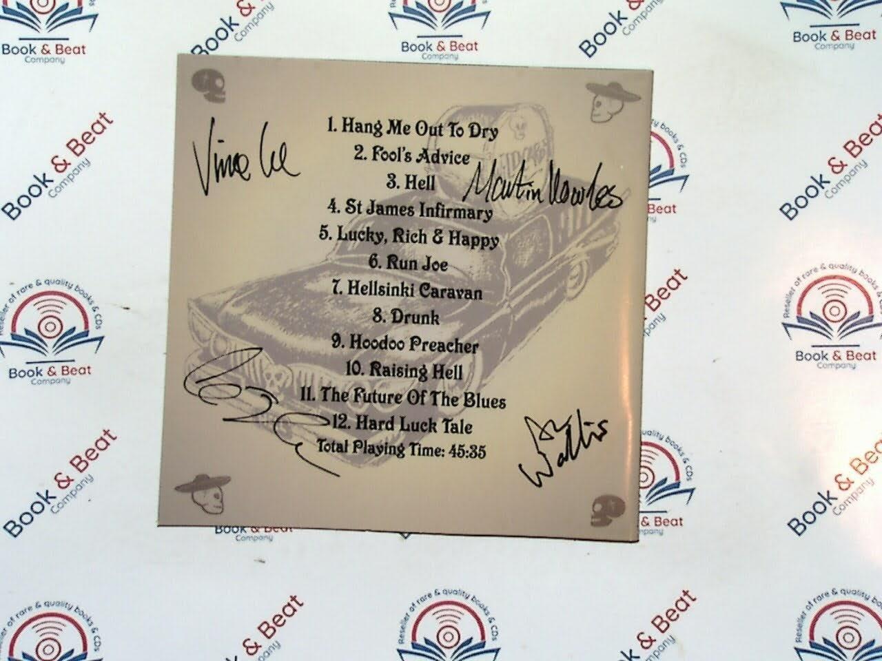 Wildcards - Raising Hell CD Mint Signed