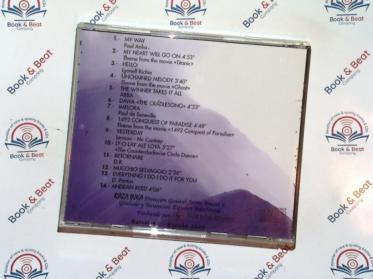 Only Music Instrumental With Pan Flute Volumen 1 Raza Inka CD Mint