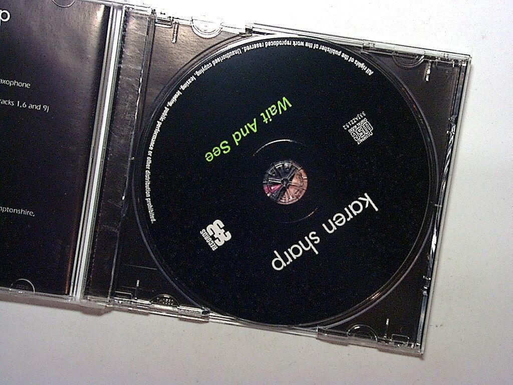 Wait and See CD - Karen Sharp Mint Jazz
