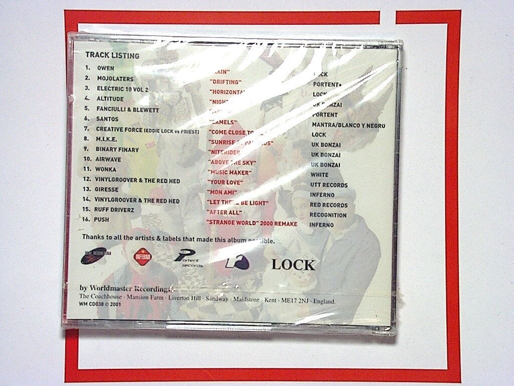 Tonic Summer 2001 - Mixed By Alex P & Brandon Block New & Factory Sealed