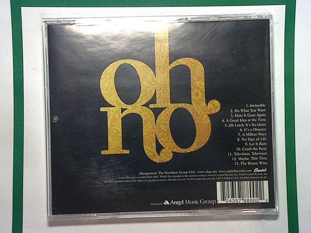 OK Go - Oh No (2006) CD