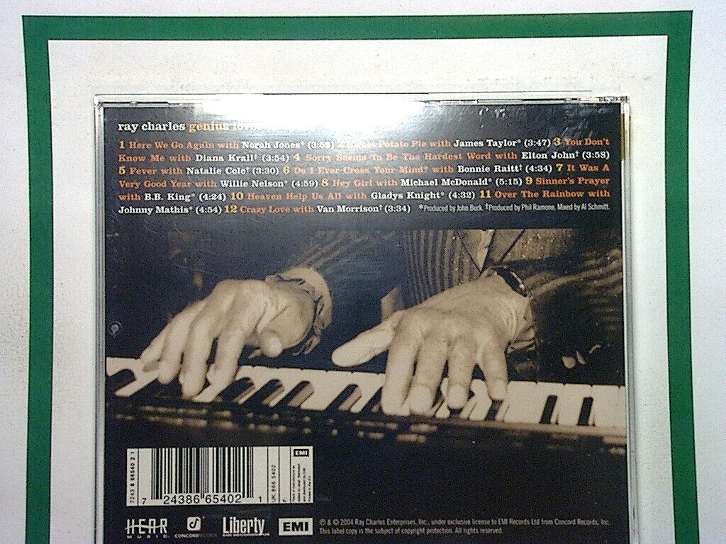 Ray Charles - Genius Loves Company (2004) CD Mint