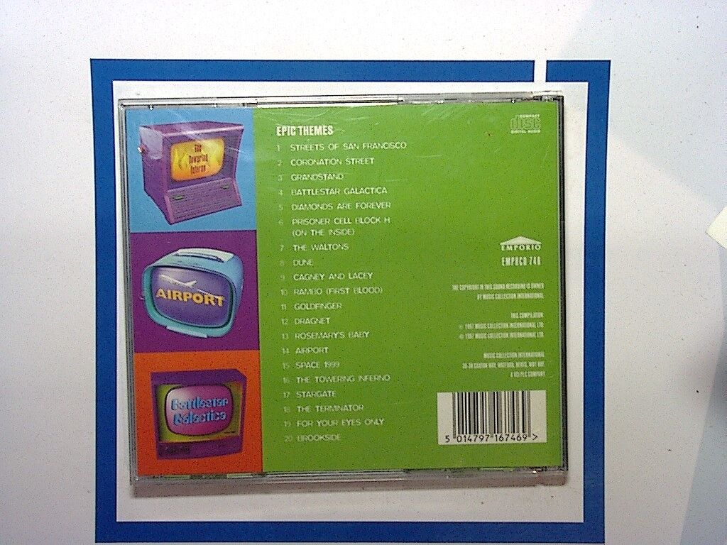 Various Artists Epic Themes CD Mint