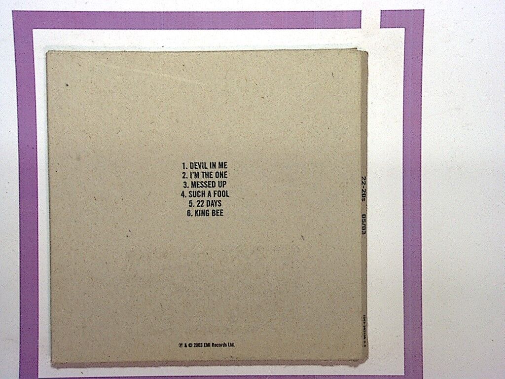 22-20s 05/03 6 Track EP Nr Mint