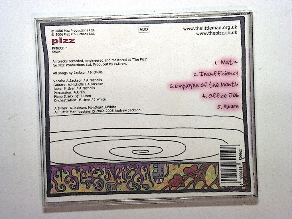 The Little Man Unknown Sweet Unknown CD PIZZ Rare 2006
