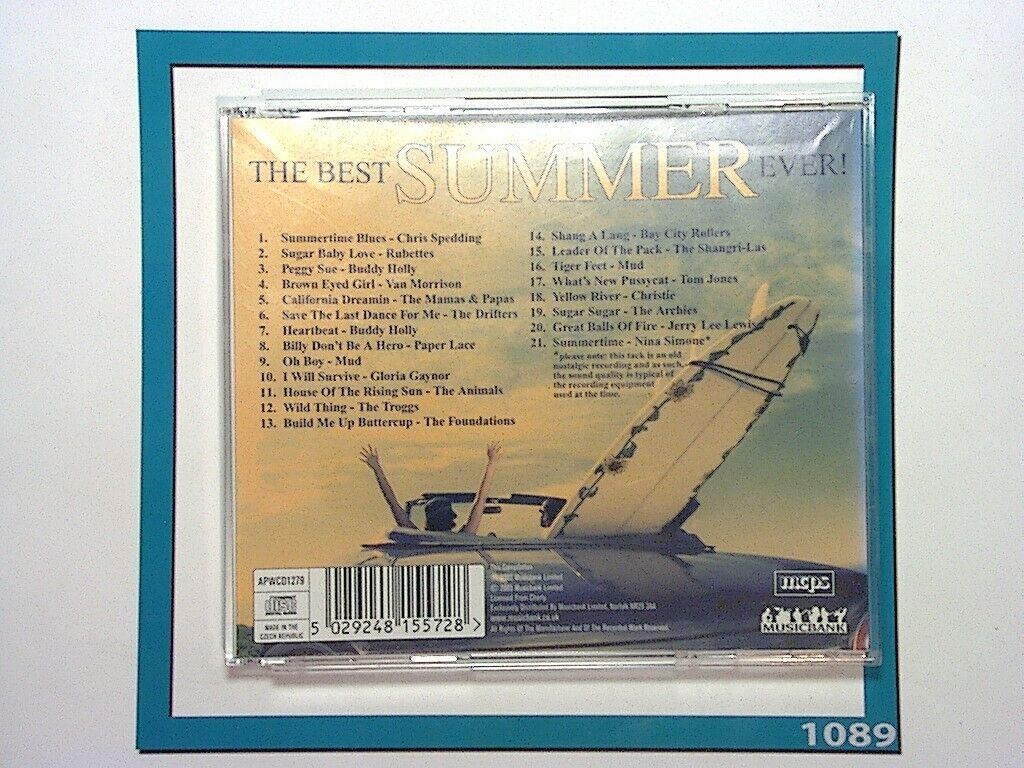 Various Artists	The Best Summer Ever! CD Mint (Gift Option)*