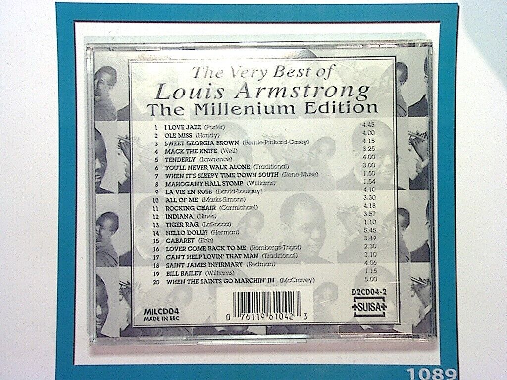 Very Best Of Louis Armstrong	Millenium Edition CD Mint (Gift Option)*