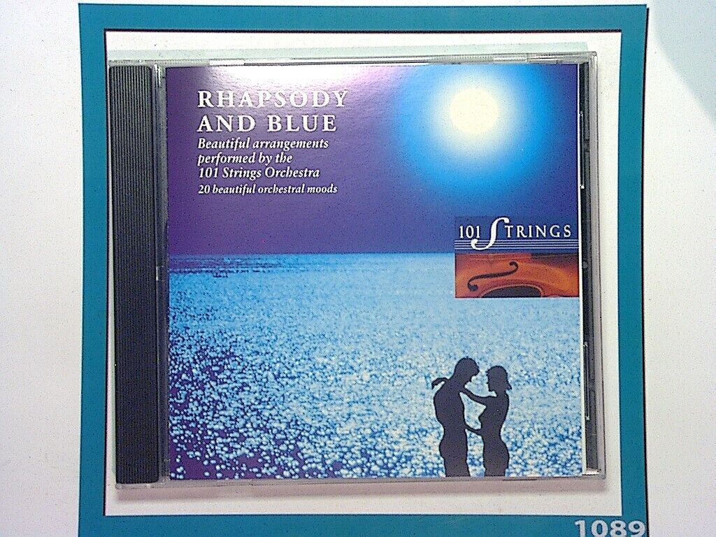 101 Strings Orchestra Rhapsody and Blues CD Mint (Gift Option)*