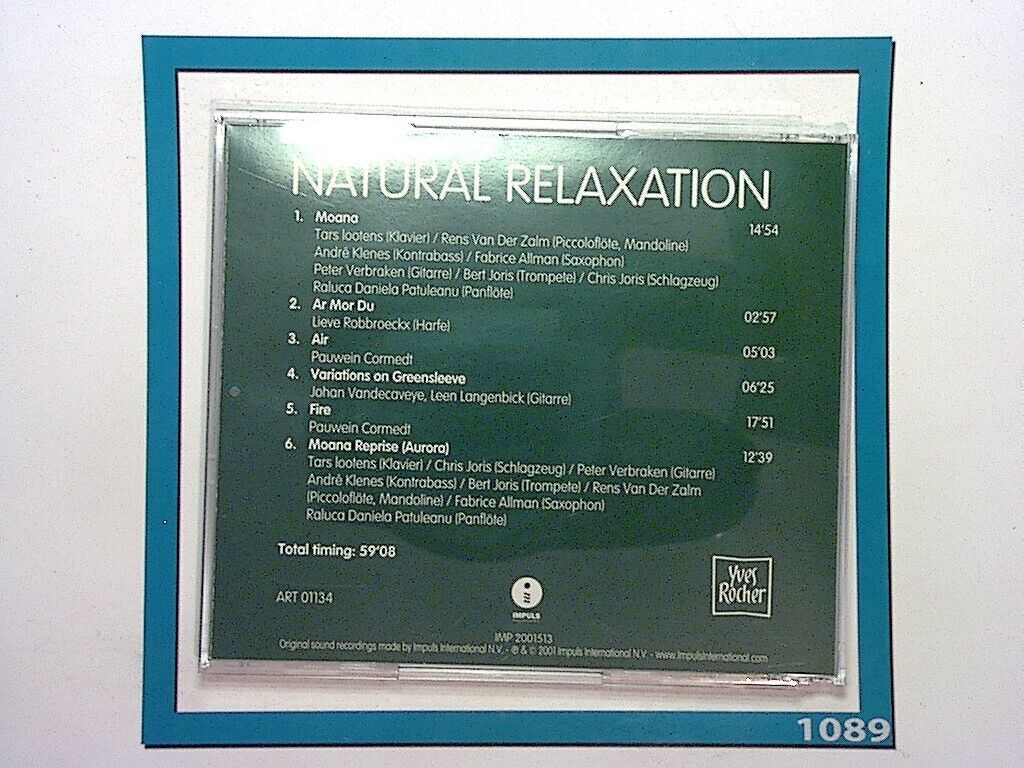 Yves Rocher Natural Relaxation CD
