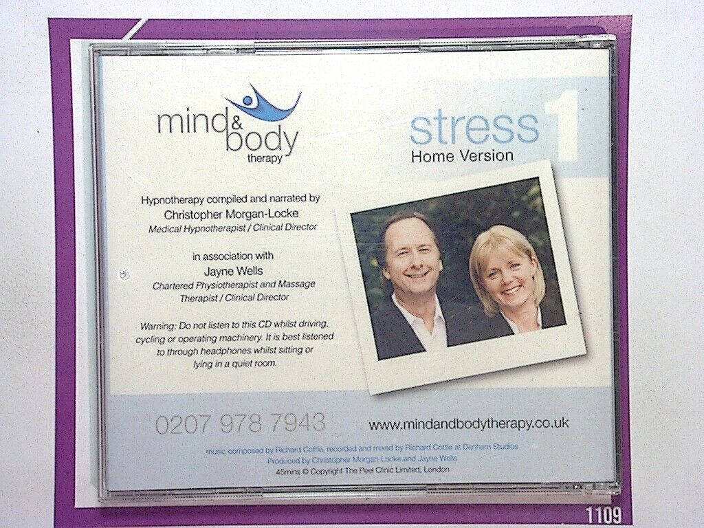 Mind & body Therapy Stress 1 Home Version Audio CD