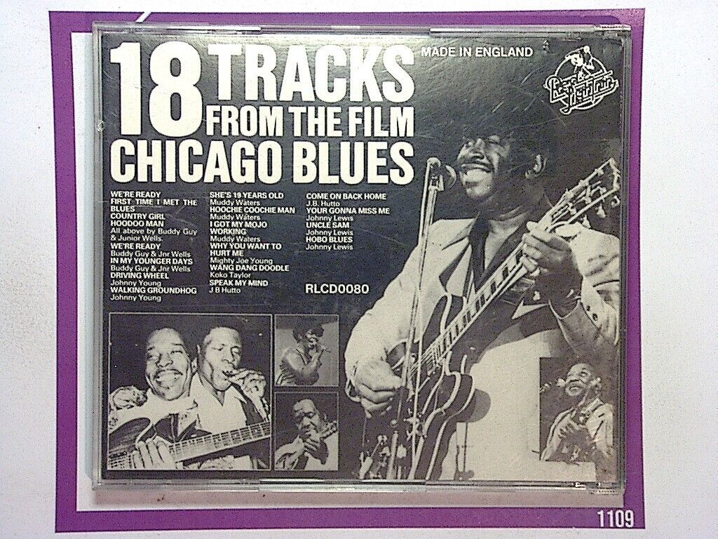 18 Tracks From the Film chicago Blues CD Rare