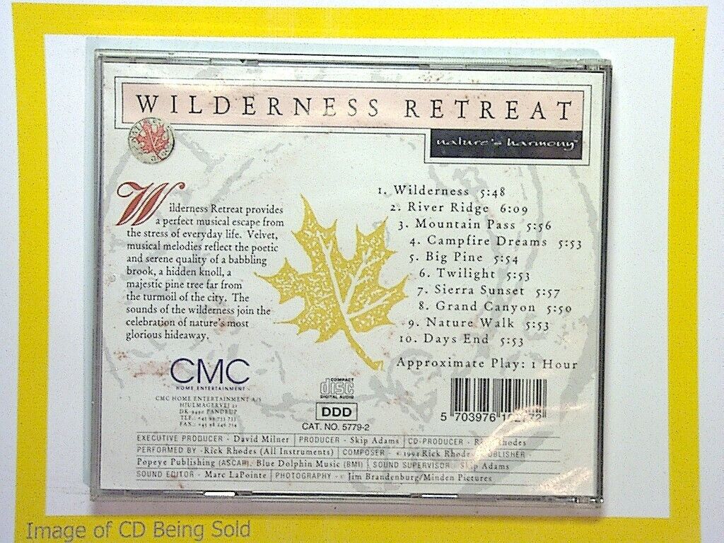 Various Artists - Wilderness Retreat CD Mint
