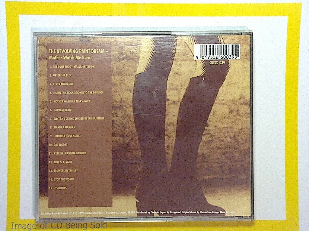 Revolving Paint Dream - Mother Watch Me Burn CD Mint
