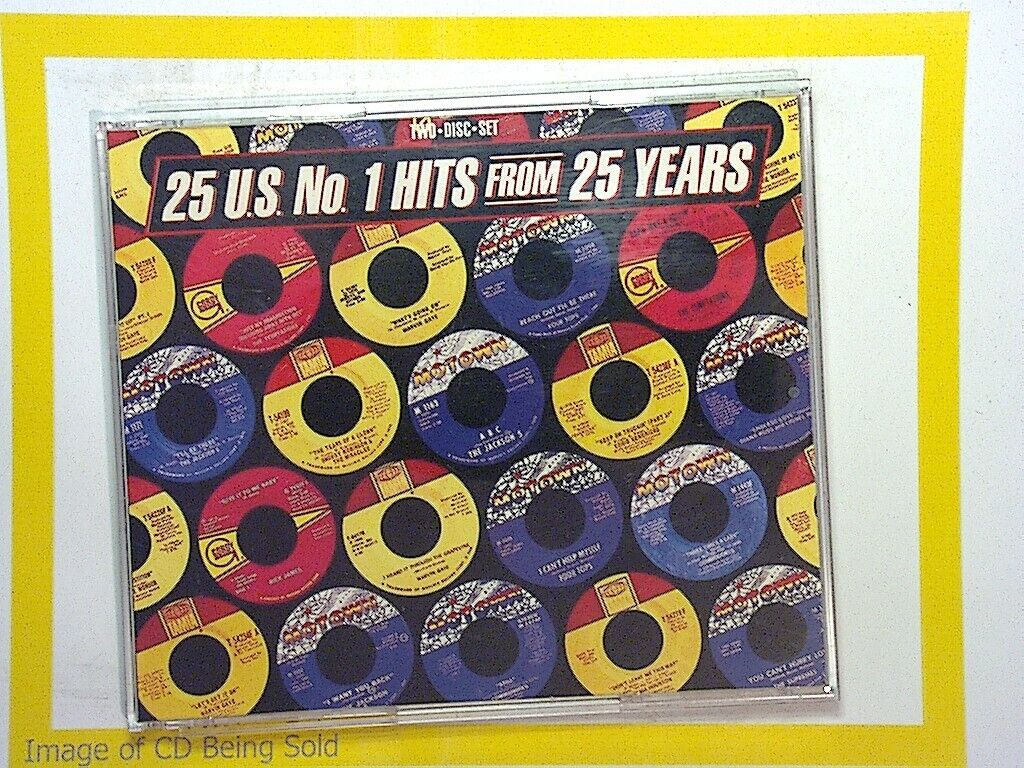 Various Artists Motown-25 U.S. No. 1 Hits from 25 Years (1972-81) 2CD mint