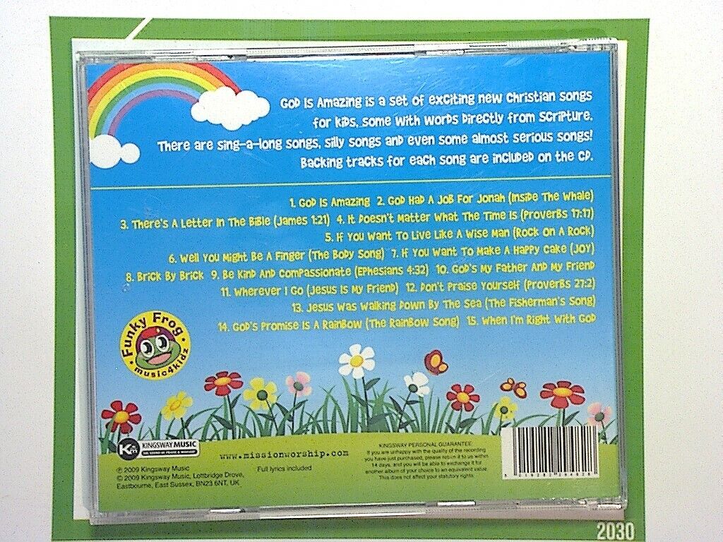 Various Artists 	God Is Amazing 15 Great new Songs For Kids CD Like New