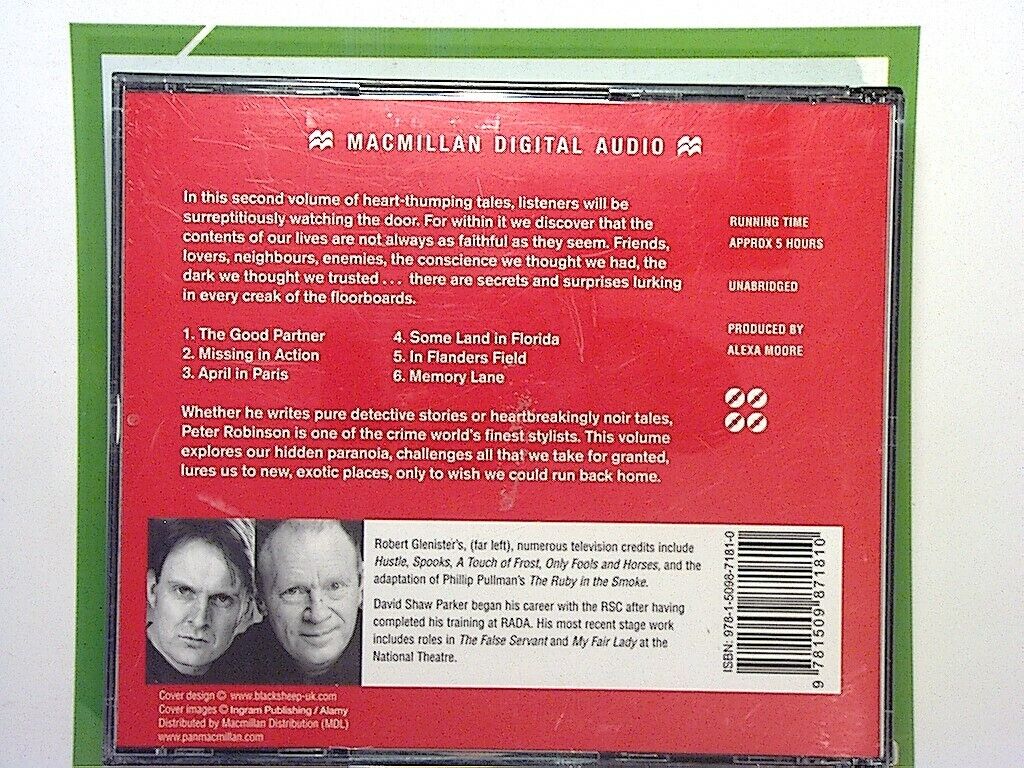 Pan Macmillan Not Safe After Dark Volume 2 - Audio 4CD Like New