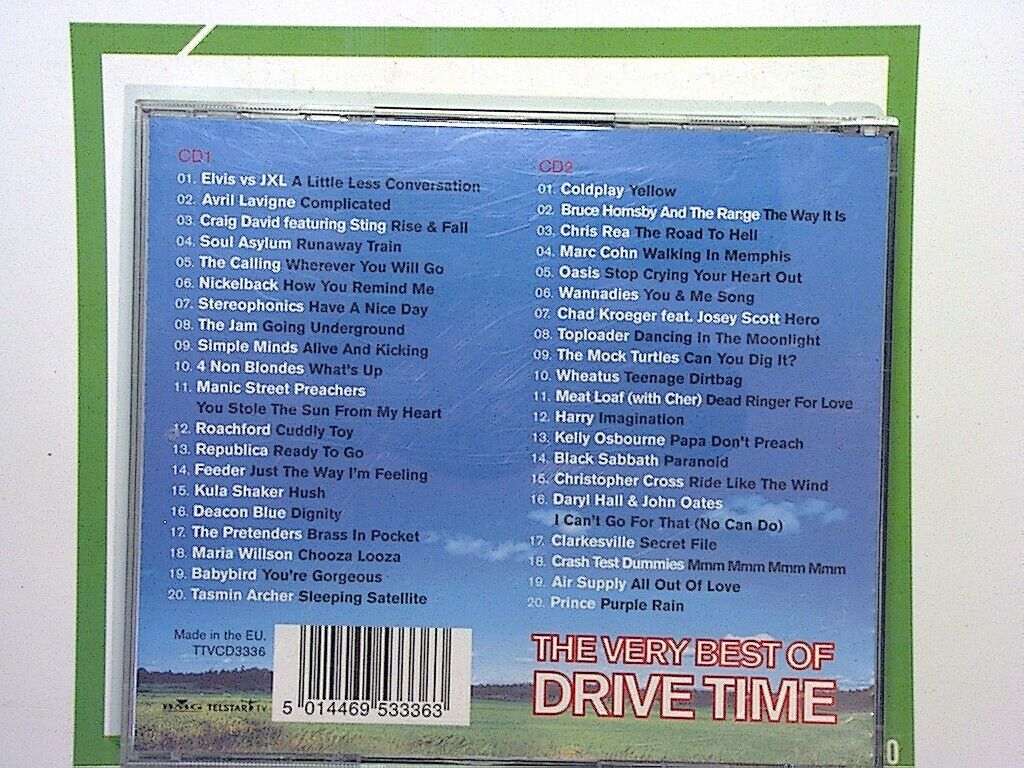 The Very Best of Drive Time: 40 Driving Classics & Feel Good Anthems CD Nr Mint