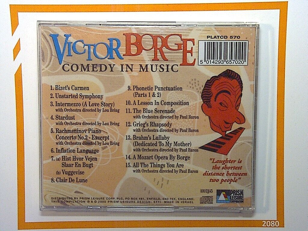 Victor Borge	Comedy in Music Cd Nr Mint