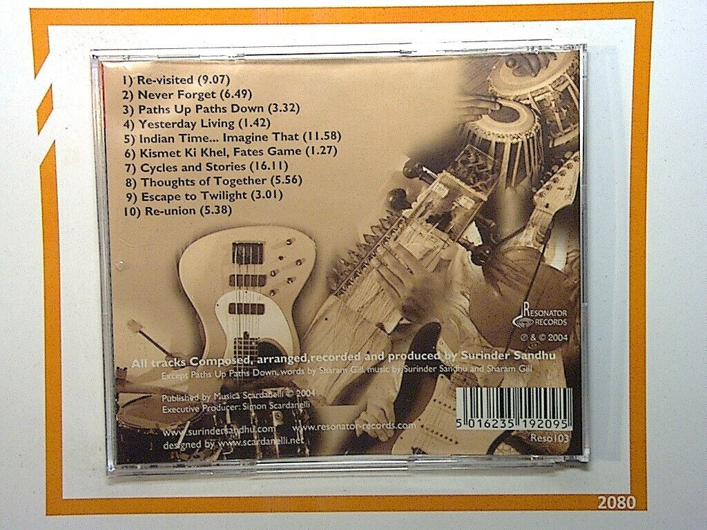 Surinder Sandhu Cycles and Stories CD Mint