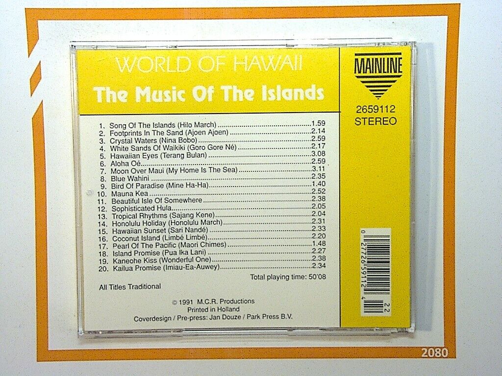 World of Hawaii The Music Of The Islands CD Mint