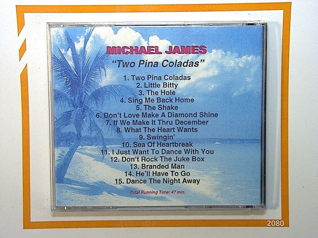 Michael james Two Pina Coladas Volume 2 CD Mint