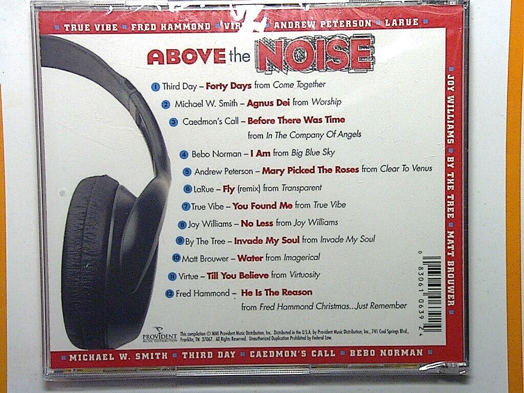 Various Artists Above the Noise (UK Import) Christian CD New & Sealed