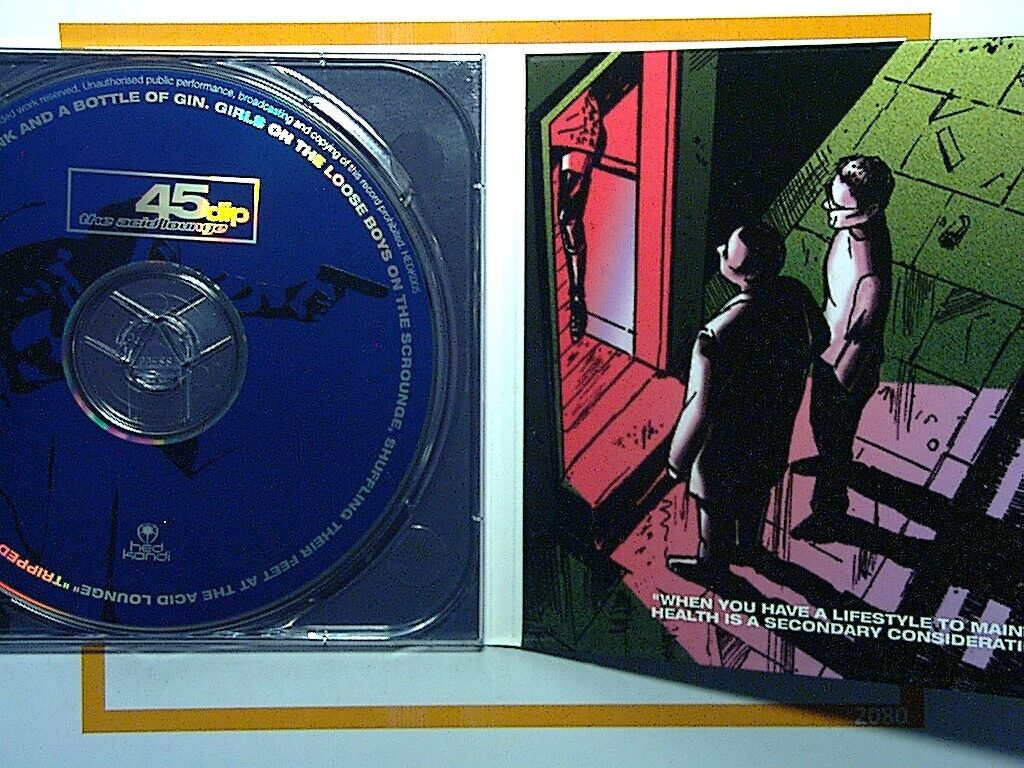 45 Dip The Acid Lounge Cd Nr Mint