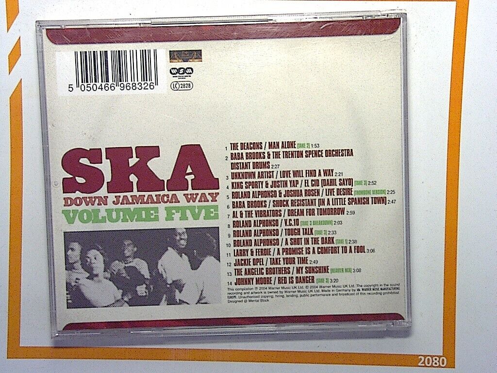Ska Down Jamaica Way - Volume 5 Cd Mint