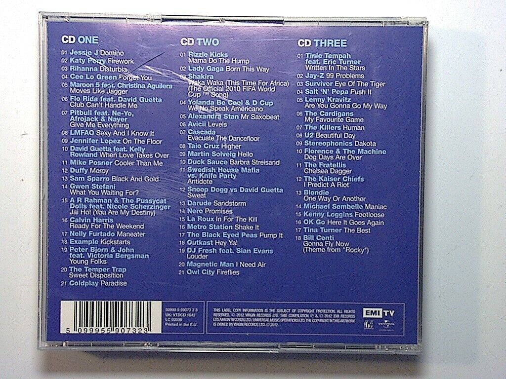 Various Artists NOW That's What I Call Running 3CD Mint