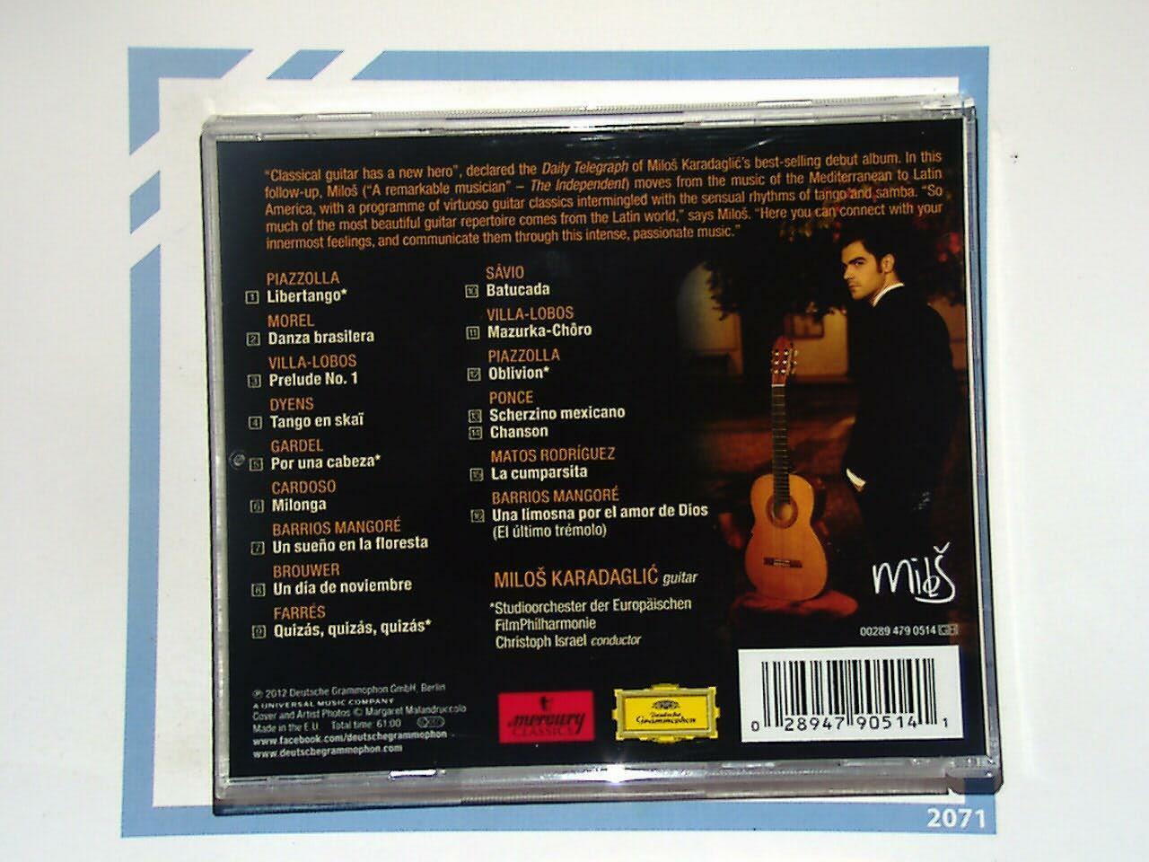 Milos Latino CD Mint