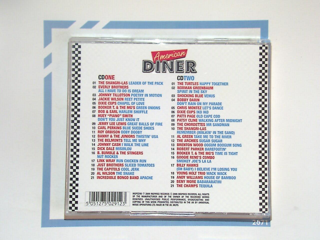 Various Artists	American Diner 2CD Mint