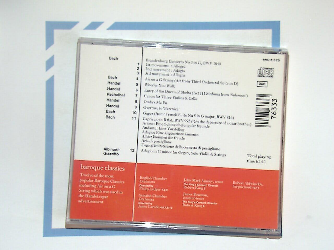 W H Smith Baroque Classics CD Mint